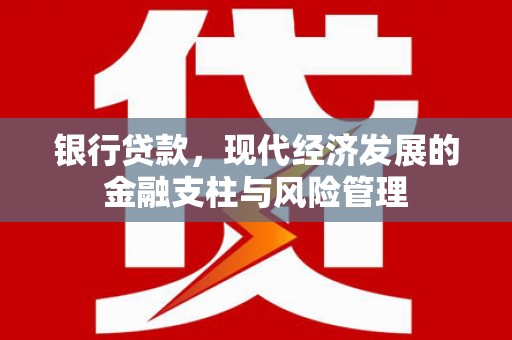 大竹银行贷款，现代经济发展的金融支柱与风险管理