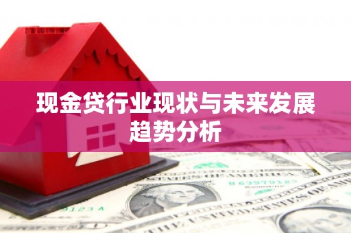 大竹现金贷行业现状与未来发展趋势分析