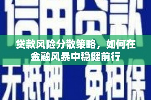 大竹贷款风险分散策略，如何在金融风暴中稳健前行