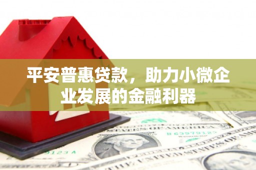 大竹平安普惠贷款，助力小微企业发展的金融利器