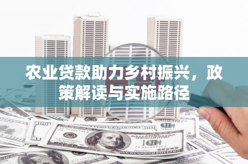 大竹农业贷款助力乡村振兴，政策解读与实施路径