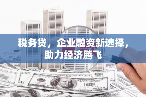 大竹税务贷，企业融资新选择，助力经济腾飞