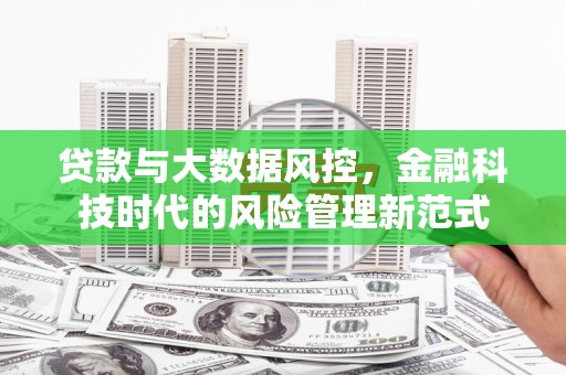 大竹贷款与大数据风控，金融科技时代的风险管理新范式