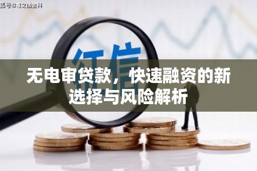 大竹无电审贷款，快速融资的新选择与风险解析