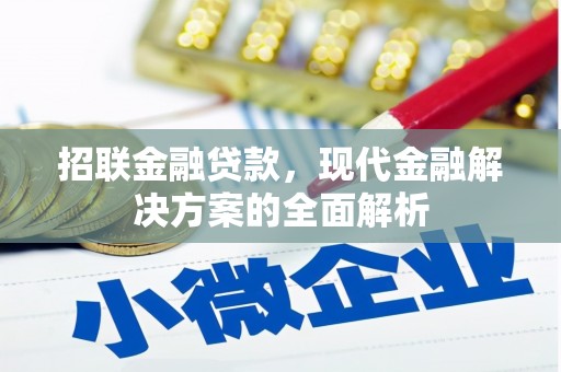 大竹招联金融贷款，现代金融解决方案的全面解析