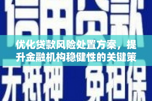 大竹优化贷款风险处置方案，提升金融机构稳健性的关键策略