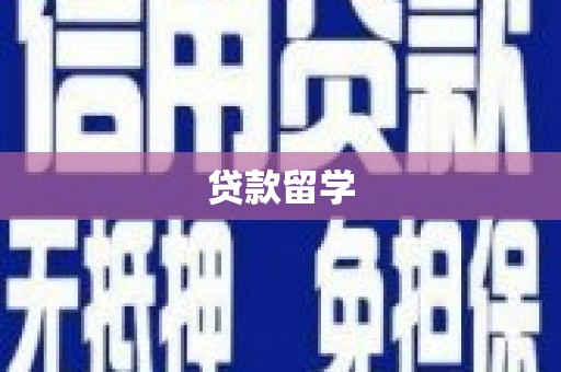 大竹贷款留学