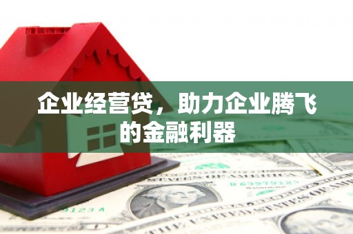 大竹企业经营贷，助力企业腾飞的金融利器