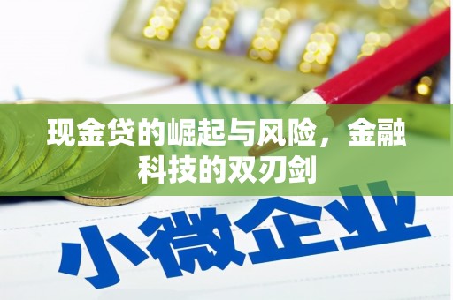 大竹现金贷的崛起与风险，金融科技的双刃剑